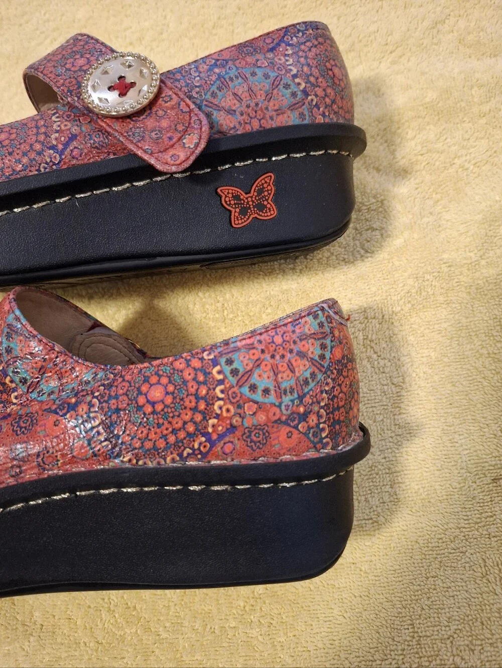 Alegria Paloma Red Bloom Size 7